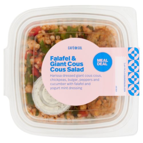 Café Sol Falafel & Giant Cous Cous Salad 235g