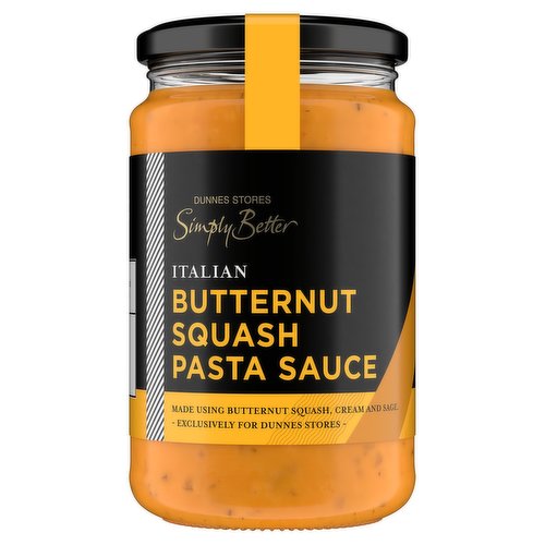 Dunnes Stores Simply Better Italian Butternut Squash Pasta Sauce 340g