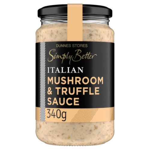 Dunnes Stores Simply Better Italian Mushroom & Truffle Sauce 340g