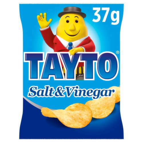 Tayto Salt & Vinegar Flavour Potato Crisps 37g