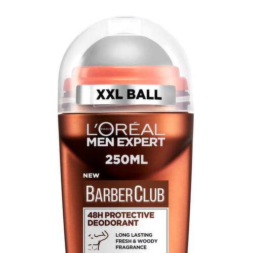 L'Oreal Men Expert Barber Club Deodorant Cedarwood Fragrance Roll On Deodorant 50ml