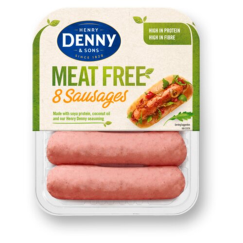 Henry Denny & Sons Meat Free 8 Sausages 304g