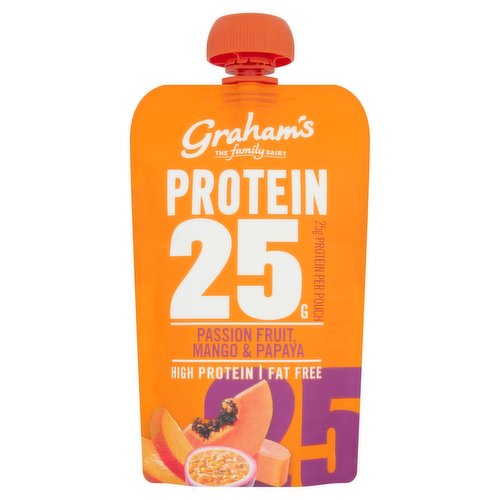 Graham's The Family Dairy Protein 25g Passion Fruit, Mango & Papaya 200g