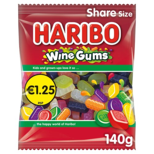 HARIBO Wine Gums 140g - Dunnes Stores