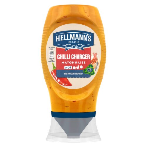 Hellmann's UEFA EURO 2024 Limited Edition Condiment Chilli Charger Mayonnaise 250 ml 