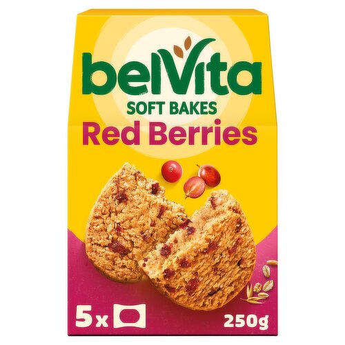 Belvita Soft Bakes Red Berries 250g