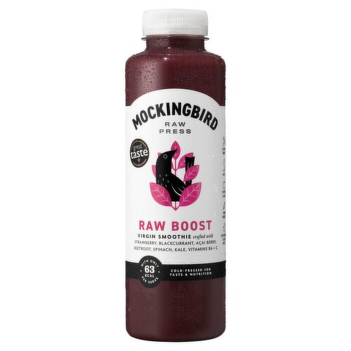 Mockingbird Raw Press Raw Boost Virgin Smoothie 500ml