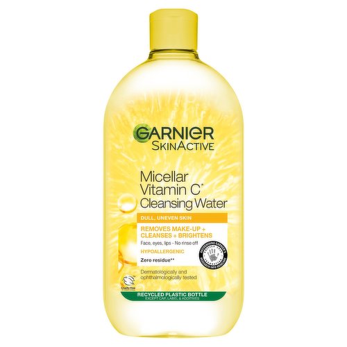 Garnier Vitamin C Micellar Water Make Up Remover 700ml