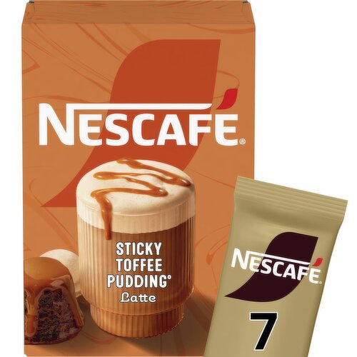 Nescafe Sticky Toffee Pudding Latte 7 x 20g Sachets