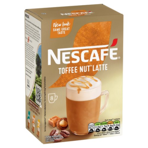 Toffee Nut Latte  Instant Coffee 