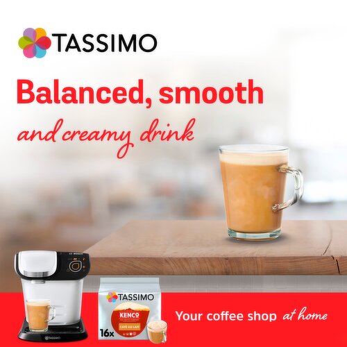 Tassimo Kenco Café Au Lait Coffee Pods x16