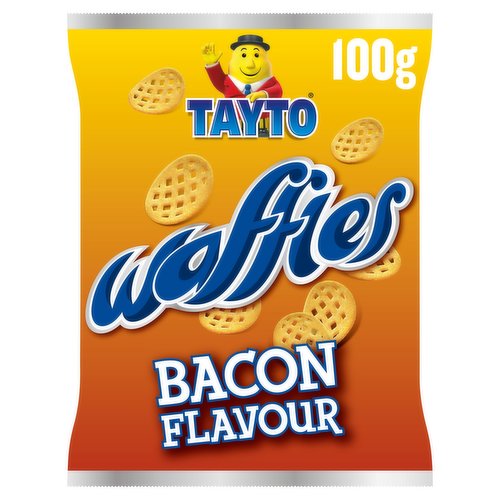 Tayto Waffles Bacon Flavour 100g