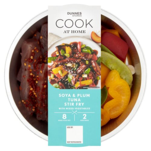 Dunnes Stores Cook at Home Soya & Plum Tuna Stir Fry 400g