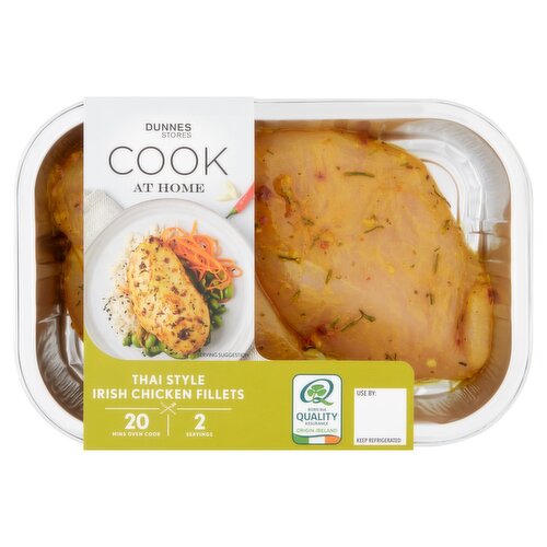 Dunnes Stores Cook at Home Thai Style Irish Chicken Fillets 280g