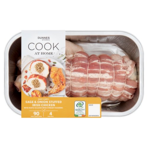 Dunnes Stores Cook at Home Sage & Onion Stuffed Irish Chicken 1.17kg