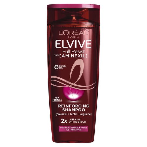 L'Oreal Paris Elvive Full Resist Reinforcing Shampoo with Aminexil for Hair Fall 400ml