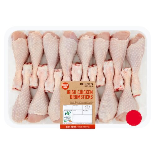 Dunnes Stores Irish Chicken Drumsticks Bumper Pack 1600g