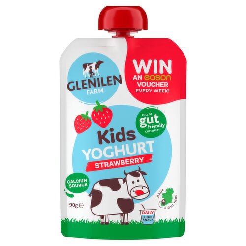 Glenilen Farm Kids Yoghurt Strawberry 90g