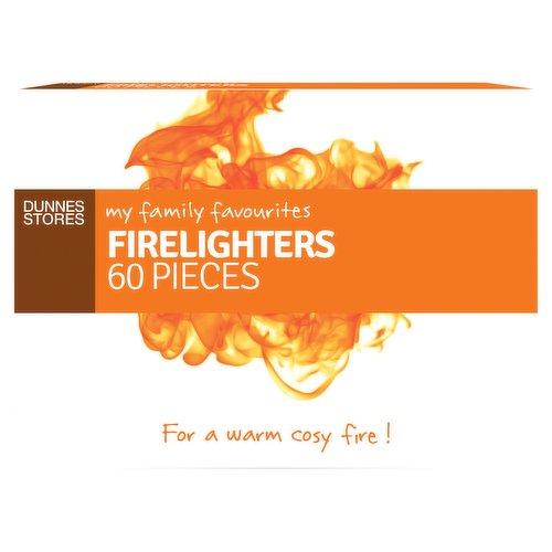 Dunnes Stores My Family Favourites Firelighters 60 Pieces