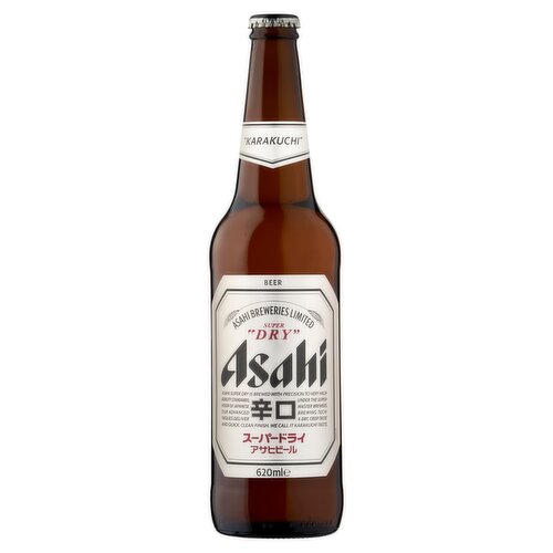 Asahi Super Dry Beer 620ml