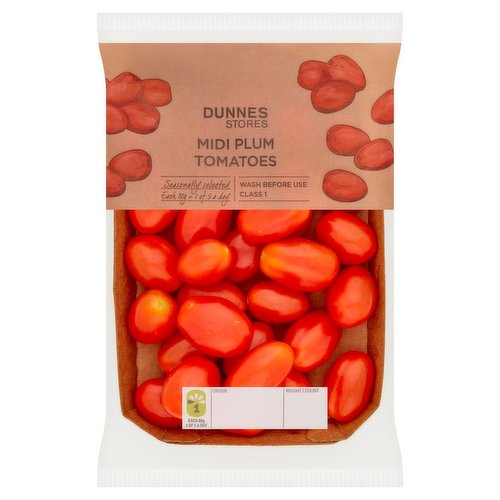 Dunnes Stores Midi Plum Tomatoes 325g