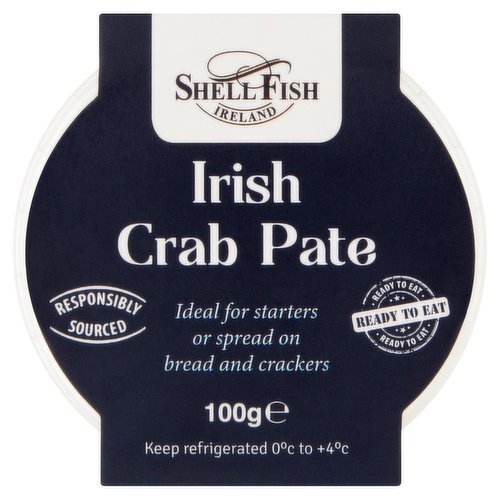 Shell Fish Ireland Irish Crab Pate 100g