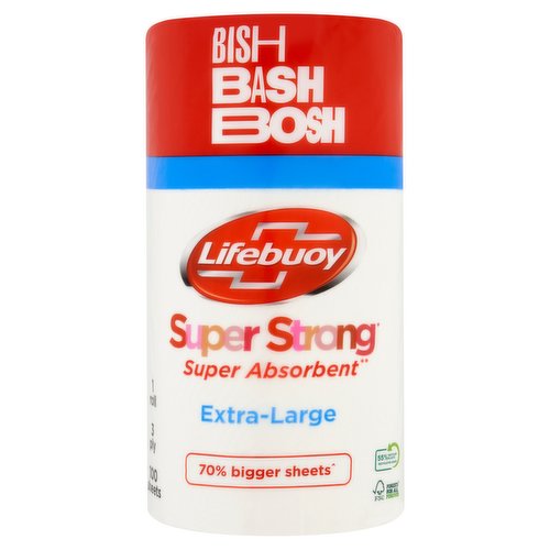 Lifebuoy Extra Large 100 Sheets