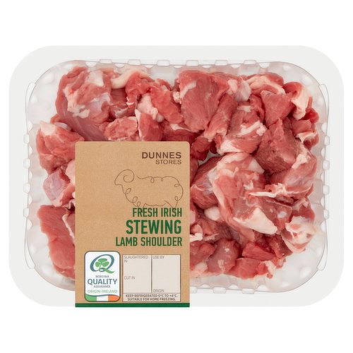 Dunnes Stores Fresh Irish Stewing Lamb Shoulder 400g