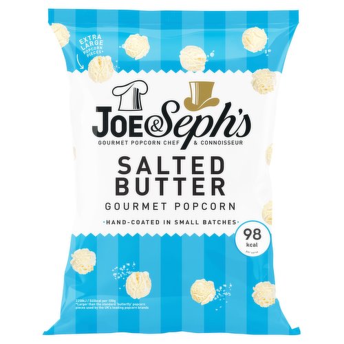 Joe & Seph's Salted Butter Gourmet Popcorn 55g