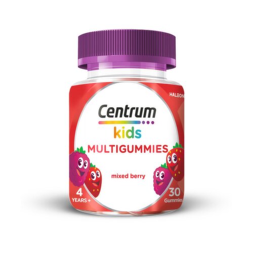 Centrum gummy multivitamins for kids, Mixed Berry, 30