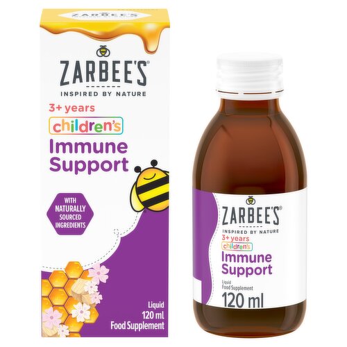 Zarbee’s Children’s Immune Support For Kids Aged 3+ Berry 120ml