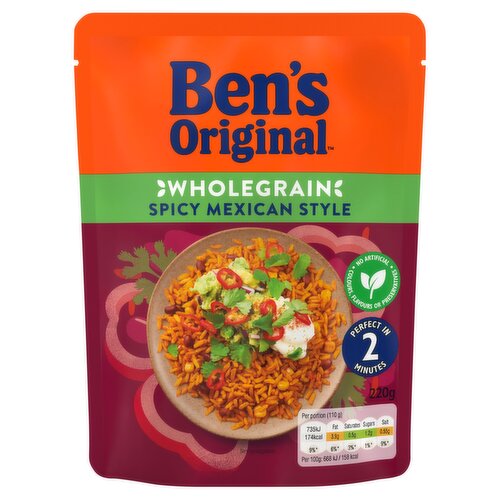 Ben's Original Basmati Microwave Rice 220g - Tesco Groceries