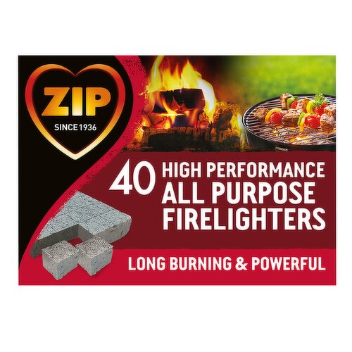 Zip 40 High Performance All Purpose Firelighters