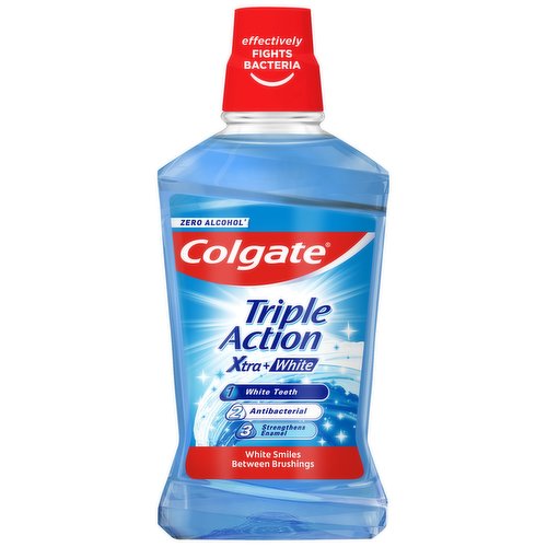 Colgate Triple Action Xtra White Mouthwash 500ml