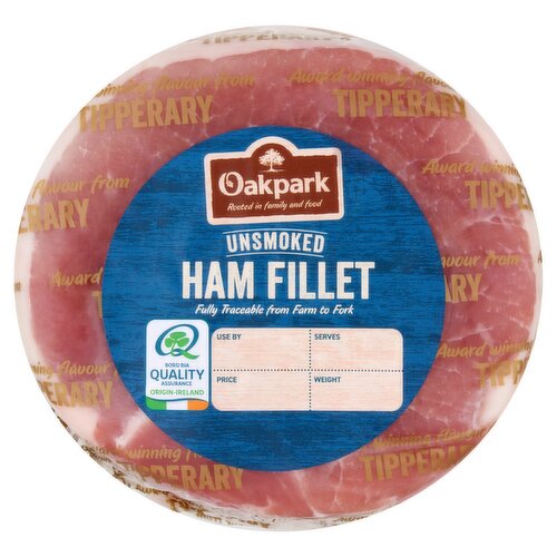 Oakpark Unsmoked Ham Fillet 1.8kg