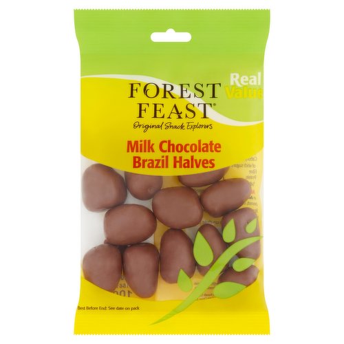 Milk Chocolate Covered Brazil Nuts - Brazil Nuts 