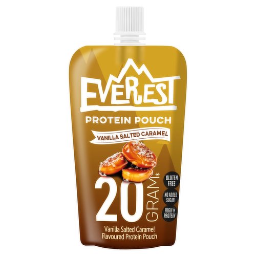 Everest Protein Pouch Vanilla Salted Caramel 200g