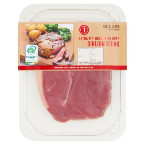 Dunnes Stores Extra Matured Irish Beef Sirloin Steak 200g