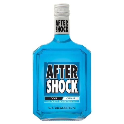 After Shock Blue Cool Citrus Liqueur 70cl