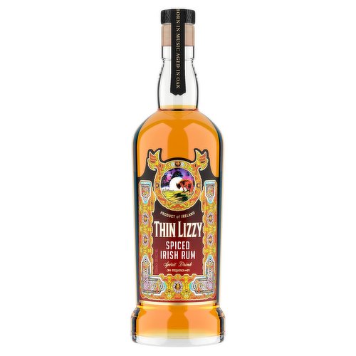 Thin Lizzy Spiced Irish Rum Spirit Drink 700ml