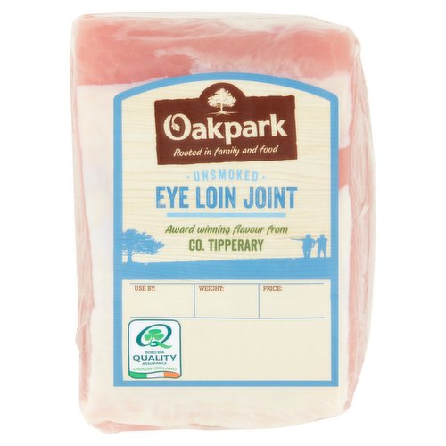 Oakpark Unsmoked Eye Loin Joint 475g