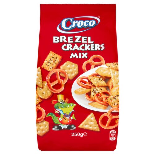 Croco Brezel Crackers Mix 250g