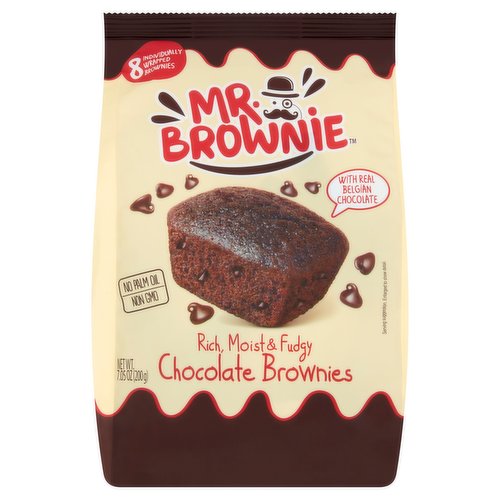 Mr. Brownie Chocolate Brownies 200g