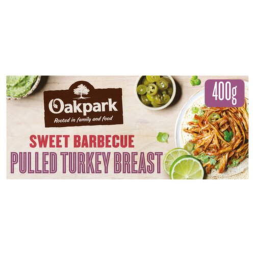 Oakpark Sweet Barbecue Pulled Turkey Breast 400g