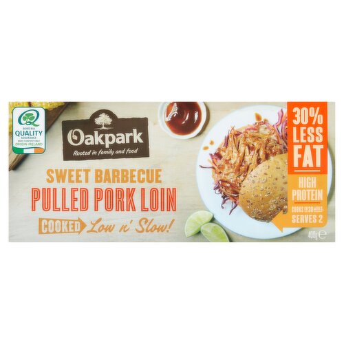 Oakpark Sweet Barbecue Pulled Pork Loin 400g