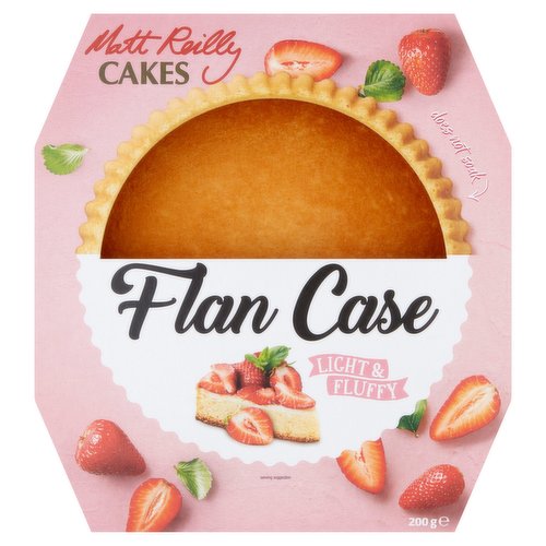 Matt Reilly Cakes Flan Case 200g