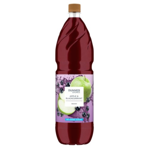 Dunnes Stores Apple & Blackcurrant Squash 2L