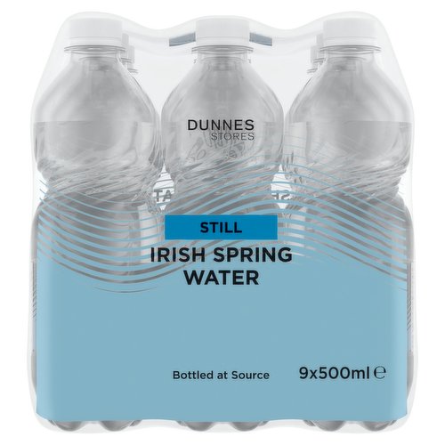 Dunnes Stores Still Irish Spring Water 9 x 500ml