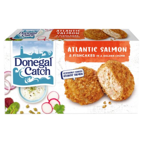 Donegal Catch 2 Atlantic Salmon Fishcakes 270g