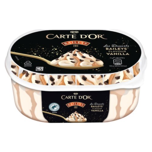 Carte D'or  Ice Cream Dessert Baileys™ 825 ml 